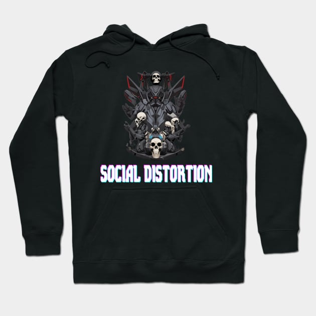 Social Distortion Hoodie by Maheswara.Momocats